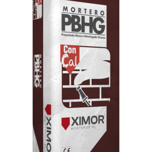 MORTERO PROYECTABLE GRUESO BLANCO CON CAL CSIV W2